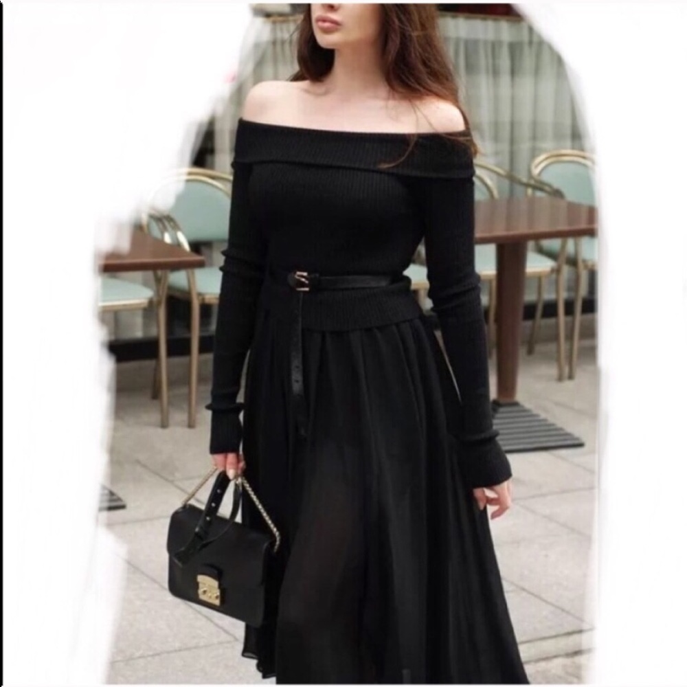 Studio Contrast Dress